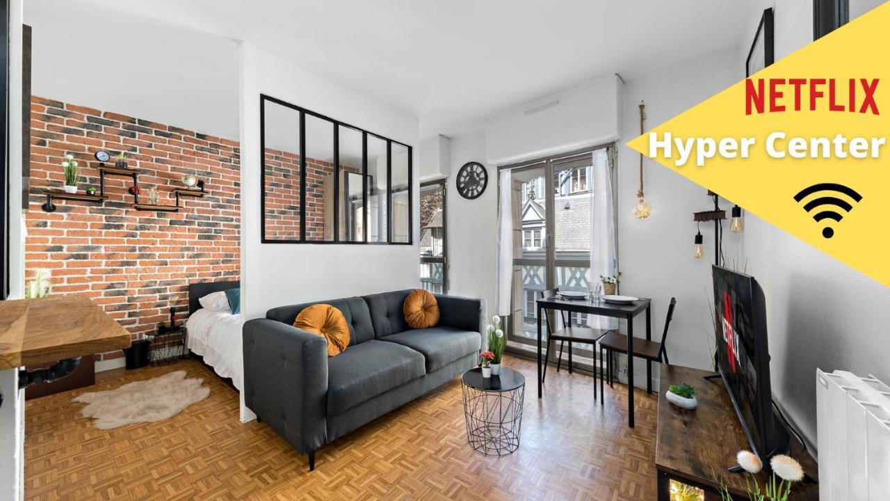 Vicomte/Cosy-Hypercentreville-Rouen/Netflix-Wifi/ Dış mekan fotoğraf