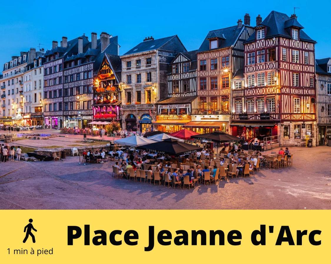 Vicomte/Cosy-Hypercentreville-Rouen/Netflix-Wifi/ Dış mekan fotoğraf